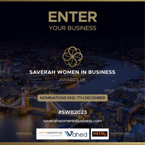 Saverah Women in Business Awads supported by Asians UK