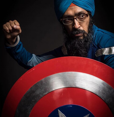 American Sikh, Vishavjit Singh, Asians UK, the Sikh Captain America