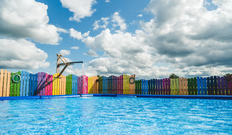 giant pool fun, Asians UK Family Fun, UK's Longest Mega Slide
