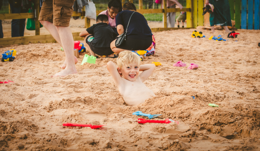 Family Fun on the UK's Longest Mega Slide, Foam Party, National Adventure Farm, Beach fun